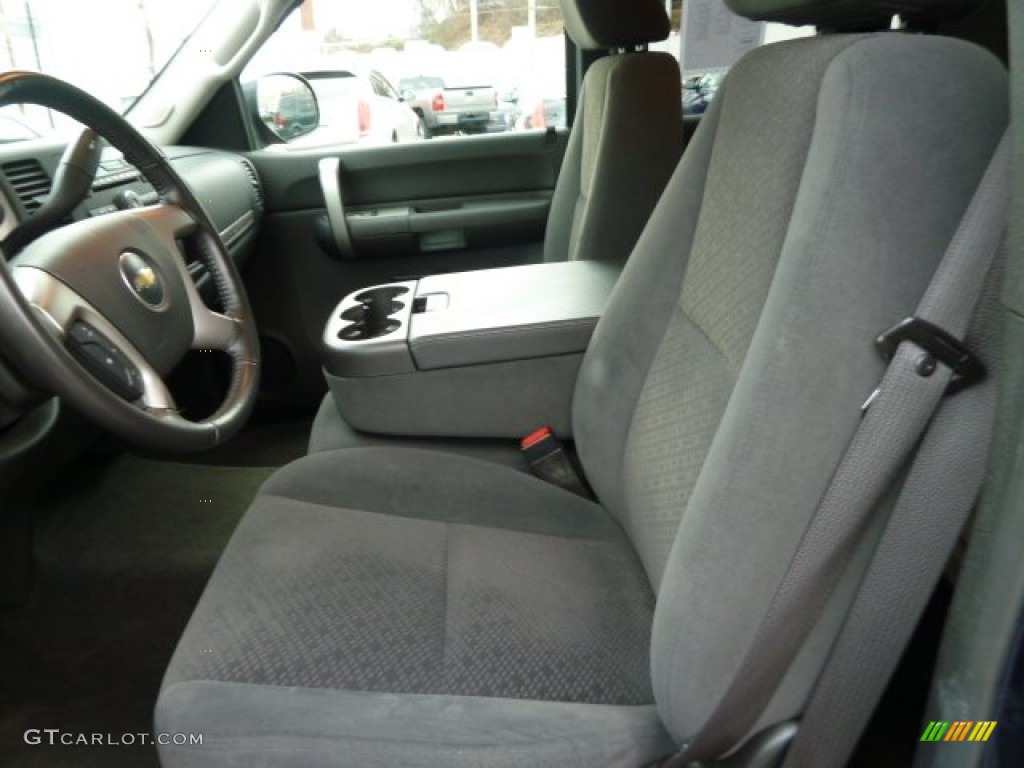 2008 Silverado 1500 LT Extended Cab 4x4 - Dark Blue Metallic / Ebony photo #10