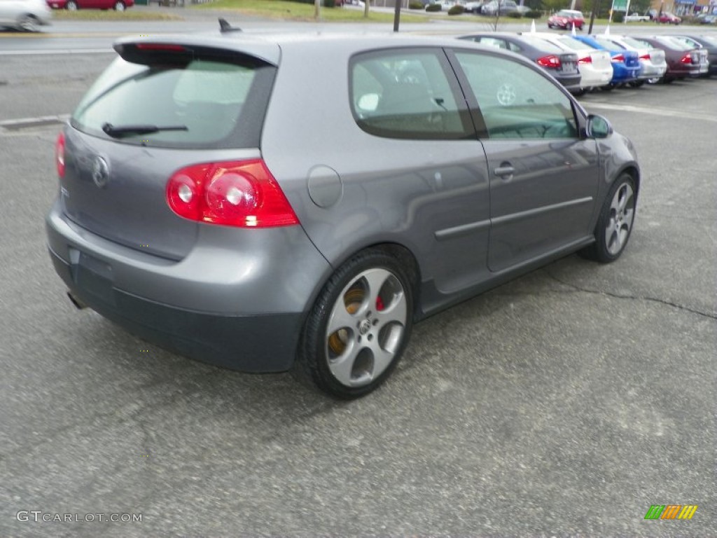 2009 GTI 2 Door - United Grey Metallic / Interlagos Black Cloth photo #3