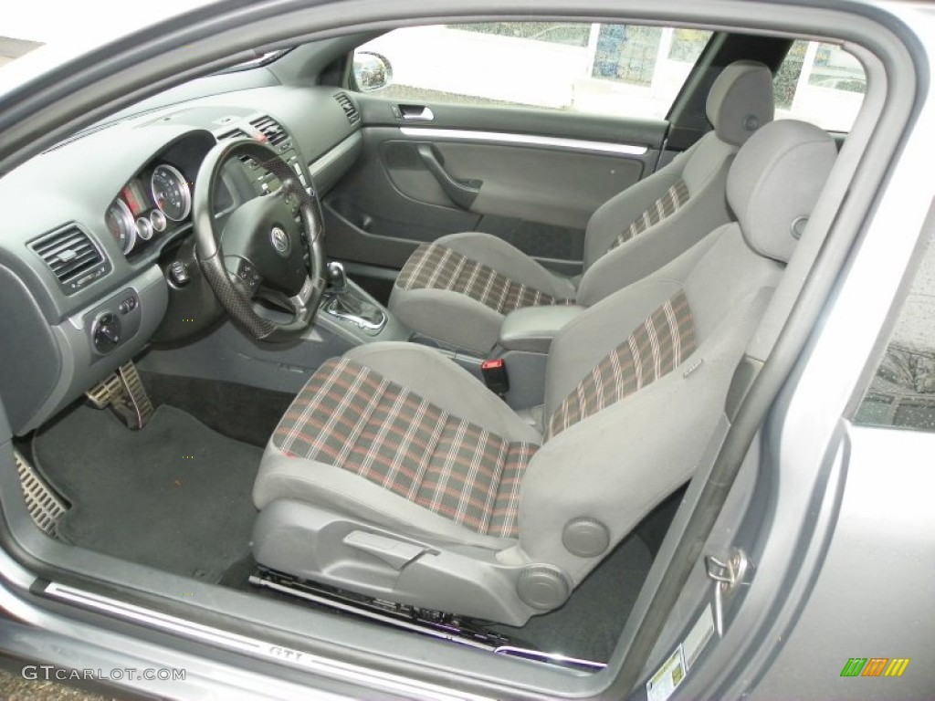 Interlagos Black Cloth Interior 2009 Volkswagen GTI 2 Door Photo #58733145