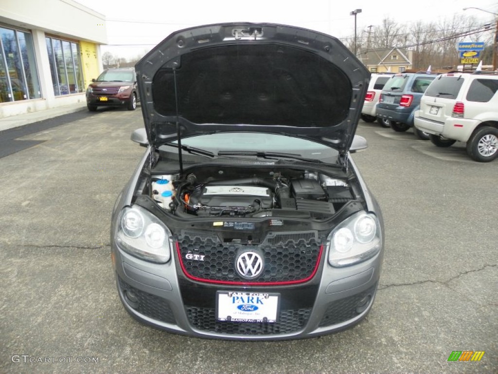 2009 GTI 2 Door - United Grey Metallic / Interlagos Black Cloth photo #8