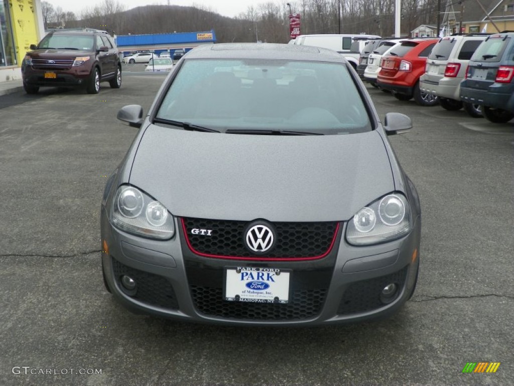 2009 GTI 2 Door - United Grey Metallic / Interlagos Black Cloth photo #15