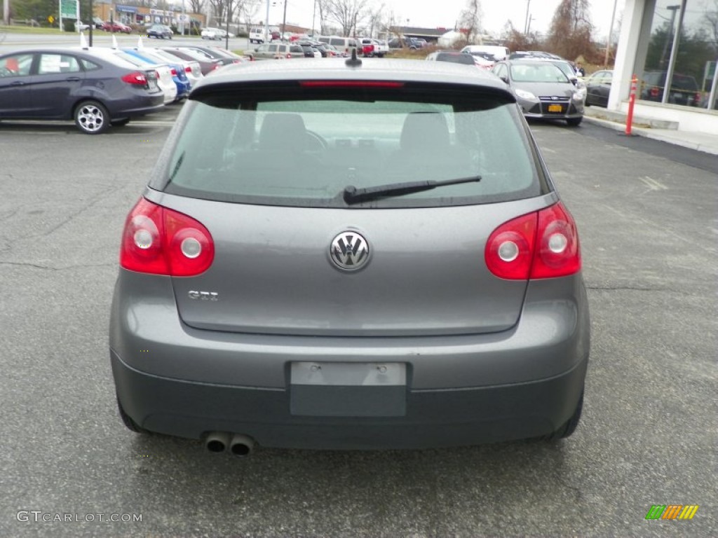 2009 GTI 2 Door - United Grey Metallic / Interlagos Black Cloth photo #16
