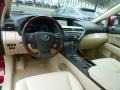 Parchment 2012 Lexus RX 450h AWD Hybrid Interior Color
