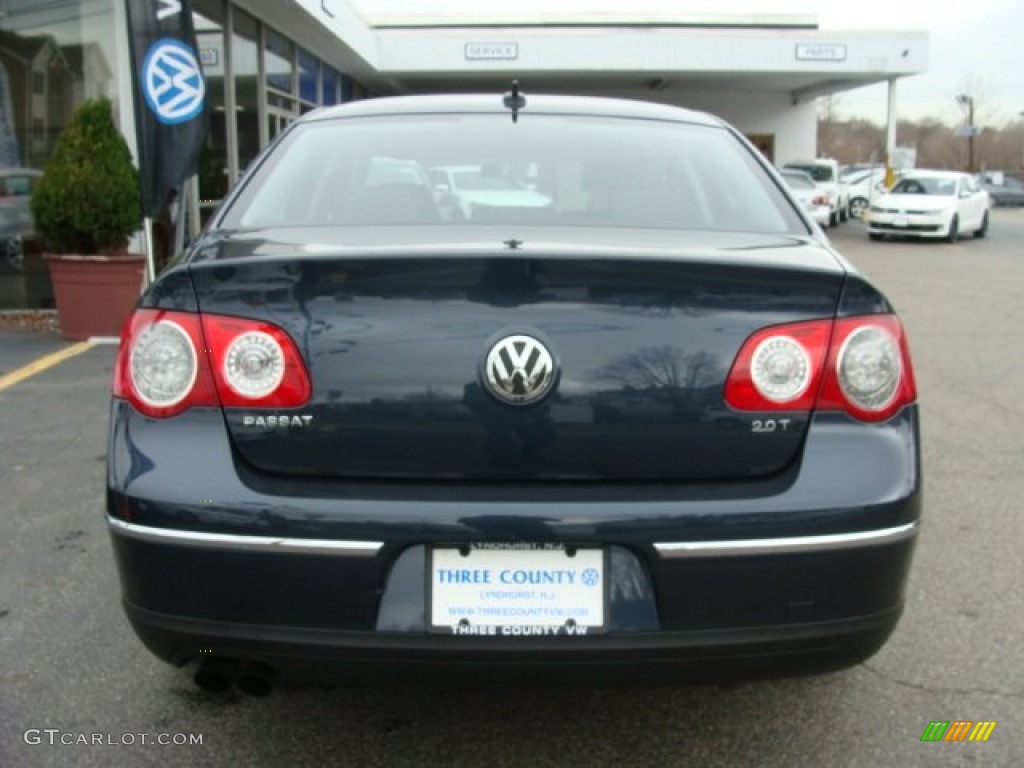 2008 Passat Komfort Sedan - Blue Graphite / Black photo #5