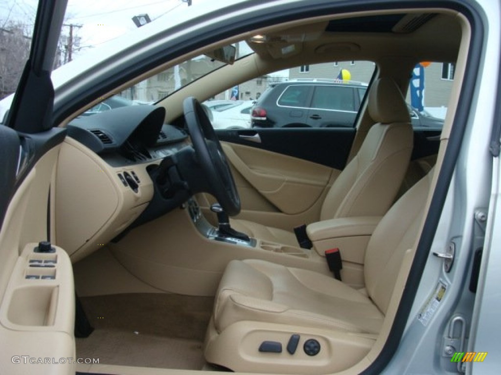 2009 Passat Komfort Sedan - White Gold Metallic / Cornsilk Beige photo #6