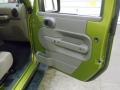 Dark Khaki/Medium Khaki 2007 Jeep Wrangler X 4x4 Door Panel