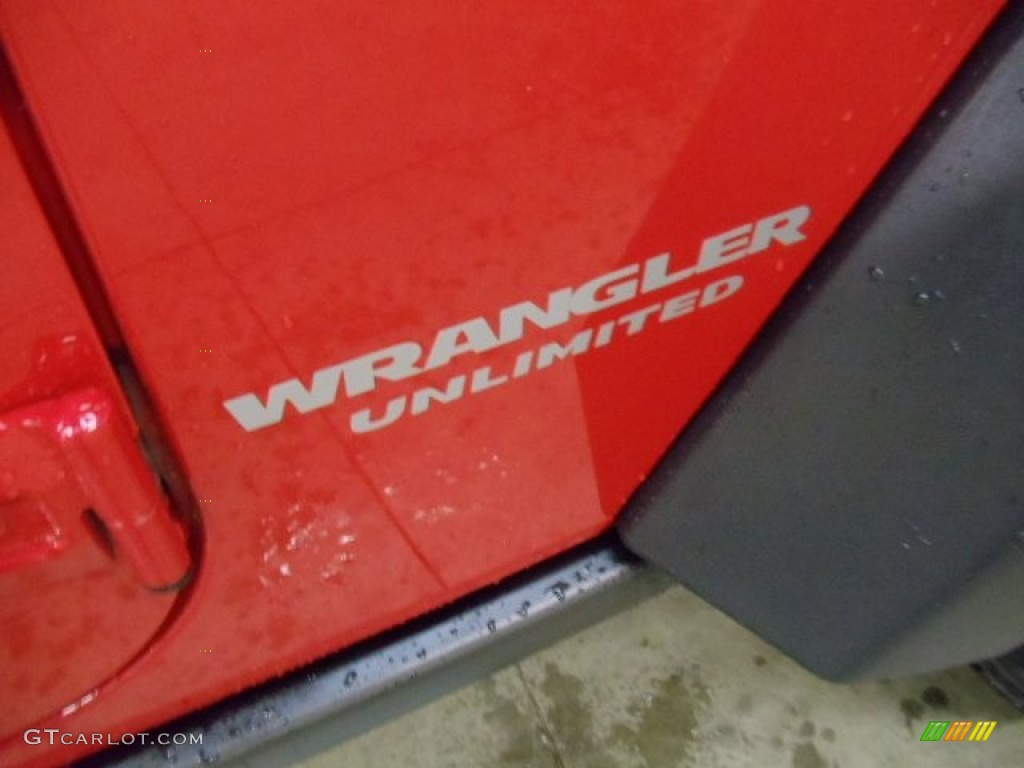 2007 Wrangler Unlimited Rubicon 4x4 - Flame Red / Dark Slate Gray/Medium Slate Gray photo #30
