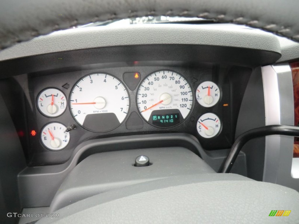2006 Dodge Ram 2500 Laramie Quad Cab 4x4 Gauges Photo #58736493