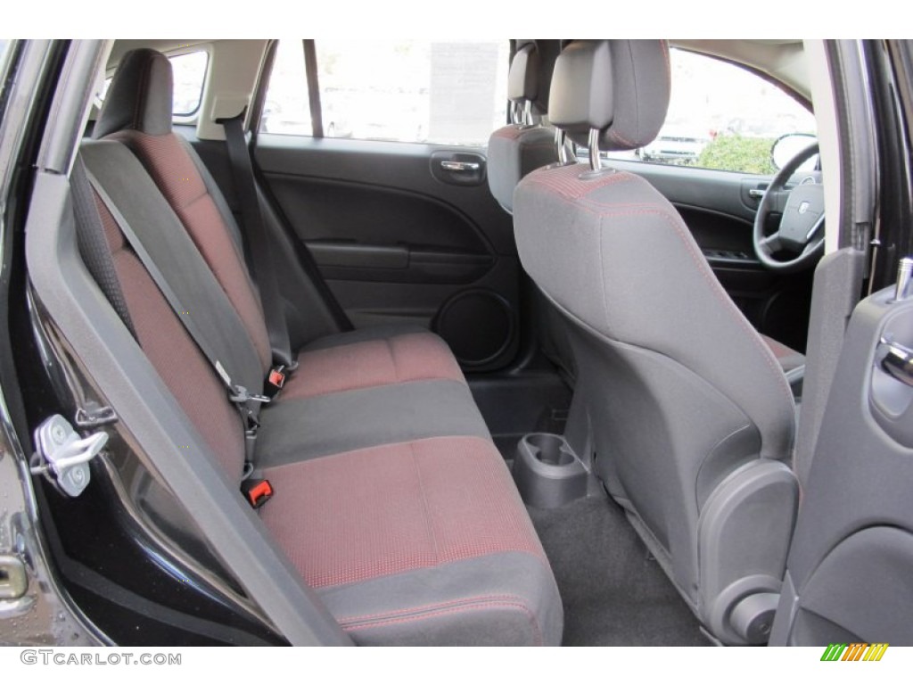 Dark Slate Gray/Red Interior 2010 Dodge Caliber Rush Photo #58736805