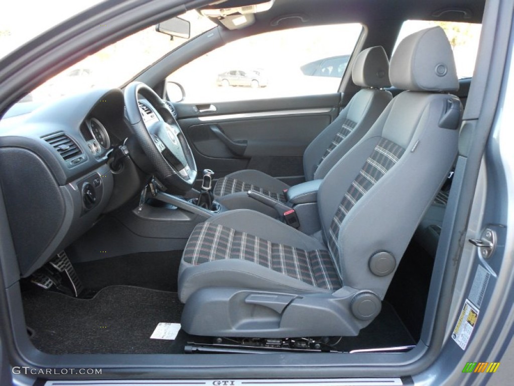 Interlagos Black Cloth Interior 2009 Volkswagen GTI 2 Door Photo #58736883