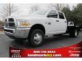 Bright White 2012 Dodge Ram 3500 HD ST Crew Cab 4x4 Dually Utility Truck