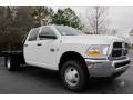 Bright White - Ram 3500 HD ST Crew Cab 4x4 Dually Utility Truck Photo No. 4