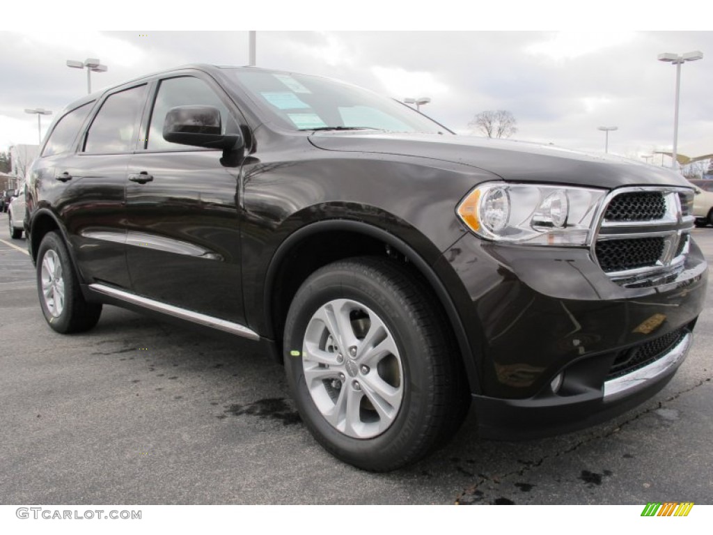 Rugged Brown Metallic 2012 Dodge Durango SXT Exterior Photo #58737567