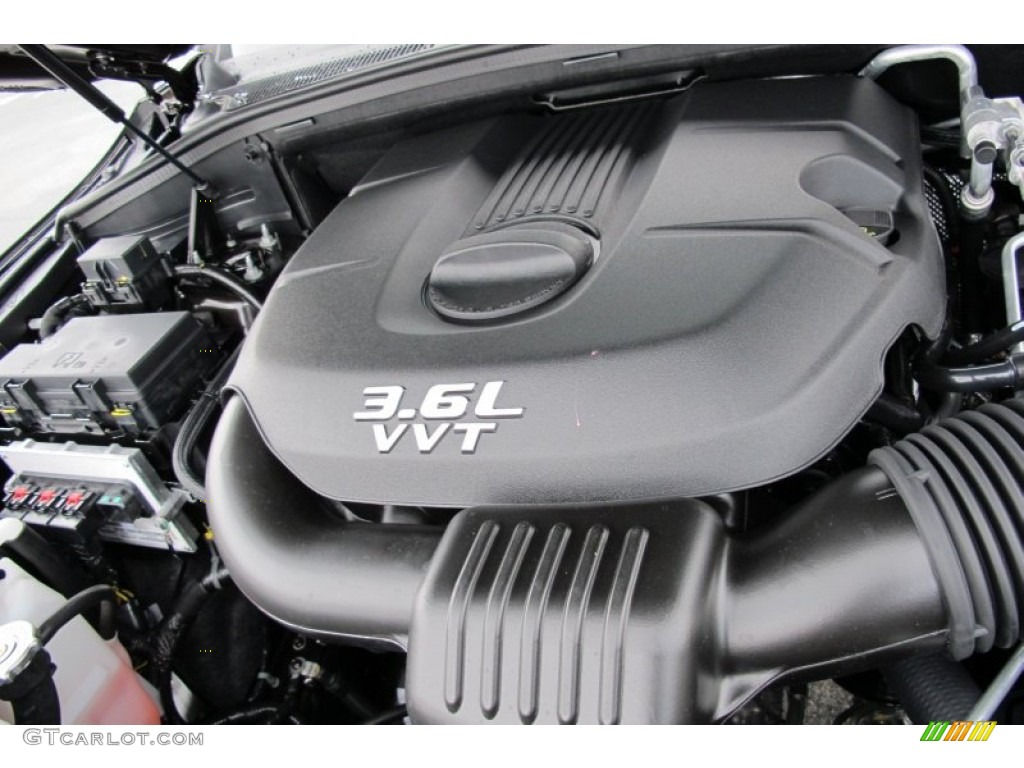2012 Dodge Durango SXT 3.6 Liter DOHC 24-Valve VVT Pentastar V6 Engine Photo #58737630