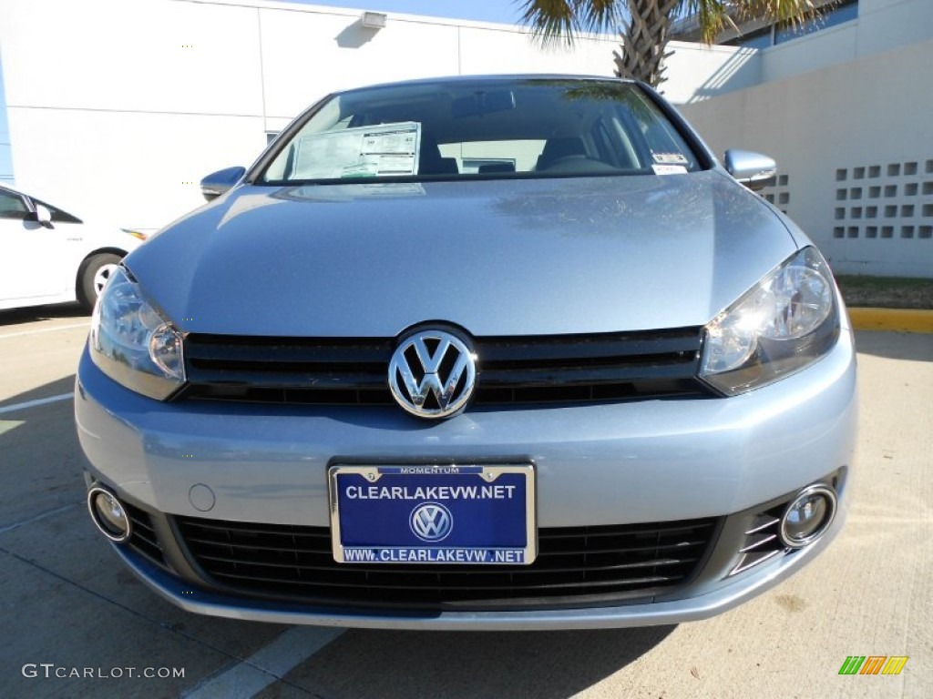 2012 Golf 4 Door TDI - Shark Blue Metallic / Titan Black photo #2