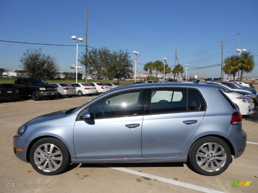 Shark Blue Metallic 2012 Volkswagen Golf 4 Door TDI Exterior Photo #58737723