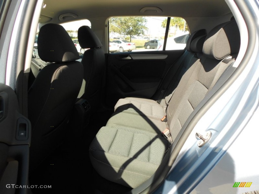 2012 Golf 4 Door TDI - Shark Blue Metallic / Titan Black photo #14