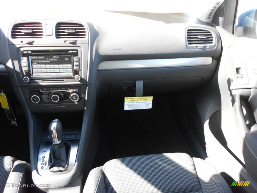 2012 Golf 4 Door TDI - Shark Blue Metallic / Titan Black photo #15