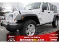 2012 Bright White Jeep Wrangler Unlimited Sport S 4x4  photo #1