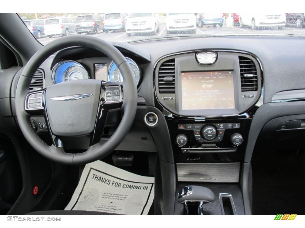 2012 Chrysler 300 S V6 Black Dashboard Photo #58739214