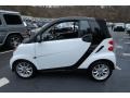 Crystal White 2009 Smart fortwo passion cabriolet Exterior