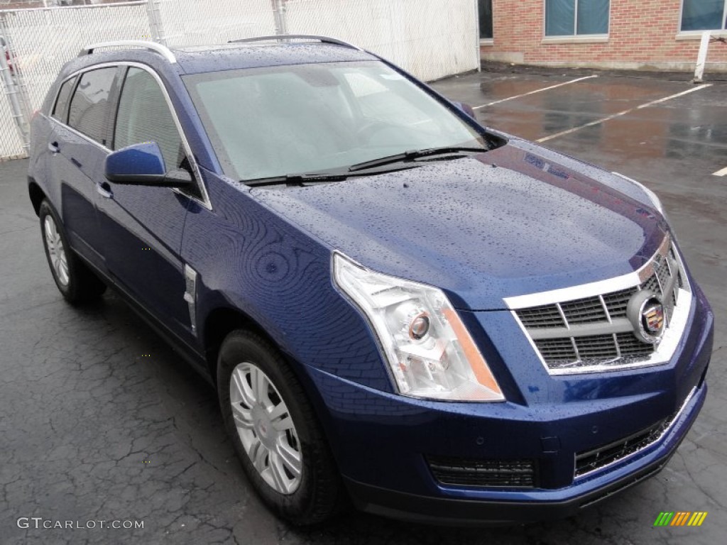 Xenon Blue Metallic 2012 Cadillac SRX Luxury Exterior Photo #58741857