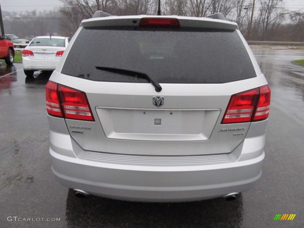 2010 Journey SXT AWD - Bright Silver Metallic / Dark Slate Gray photo #8