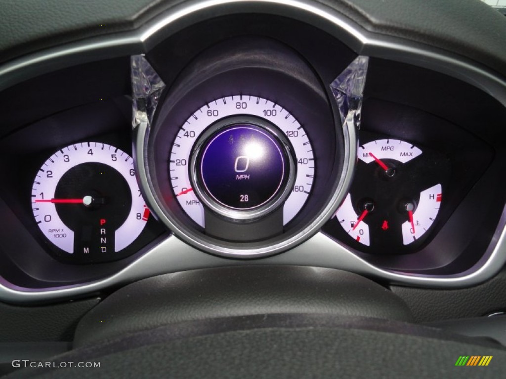 2012 Cadillac SRX Luxury Gauges Photo #58742043