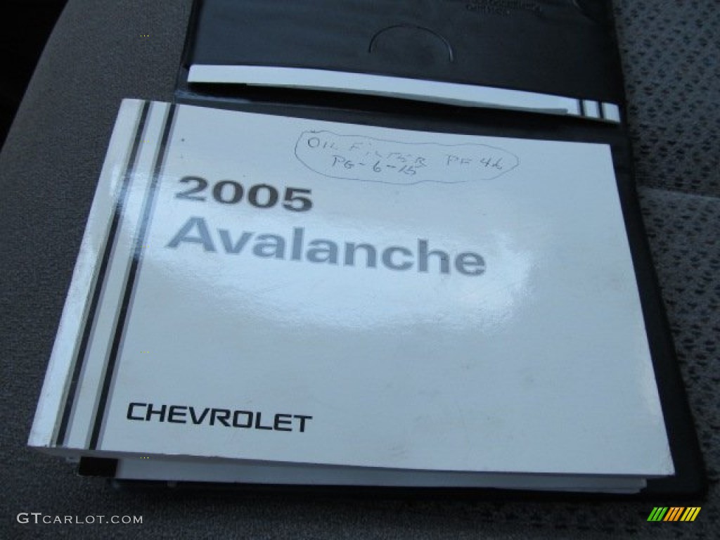 2005 Avalanche Z71 4x4 - Black / Gray/Dark Charcoal photo #23