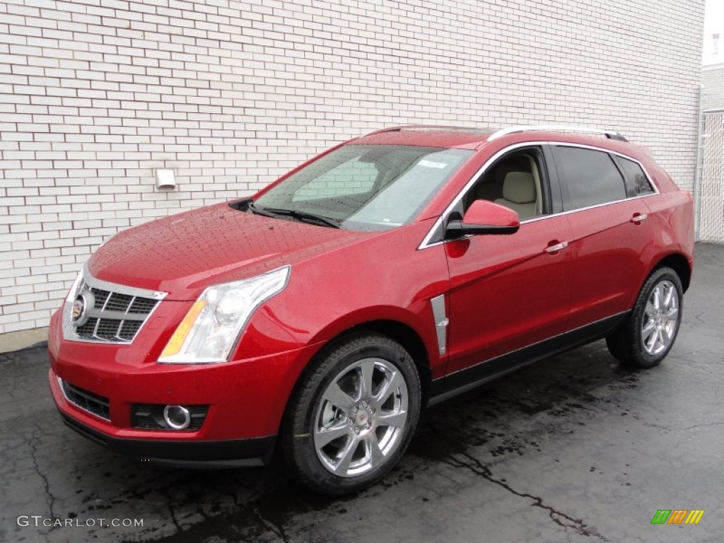 Crystal Red Tintcoat 2012 Cadillac SRX Performance AWD Exterior Photo #58742265