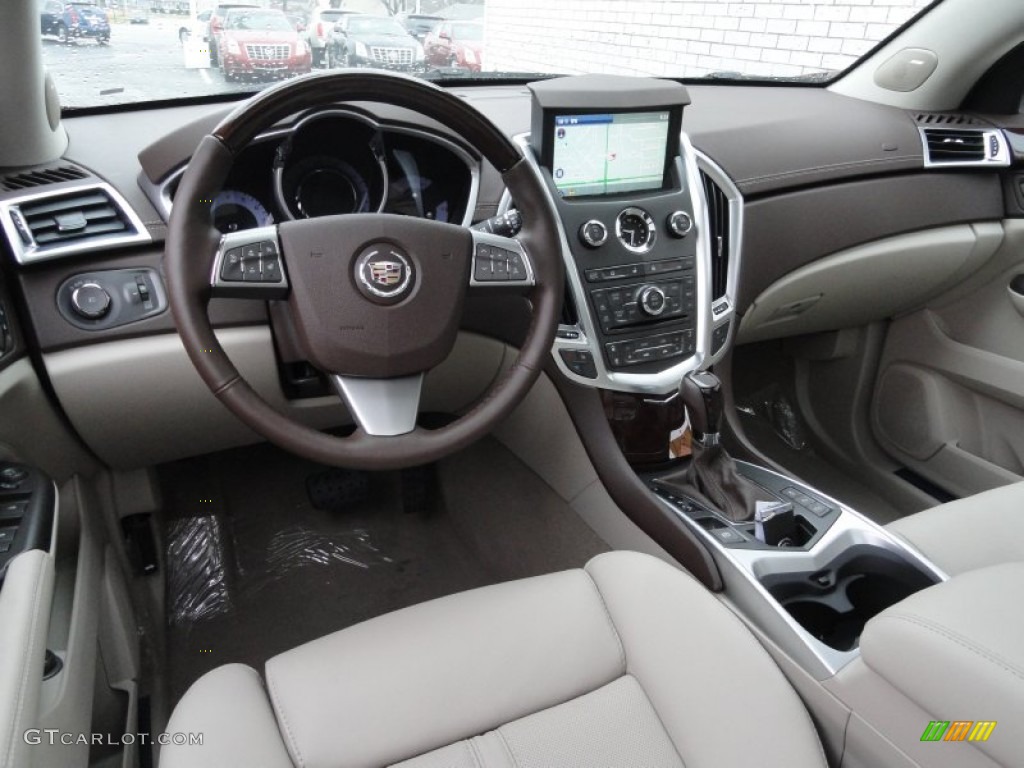 2012 Cadillac SRX Performance AWD Shale/Brownstone Dashboard Photo #58742356