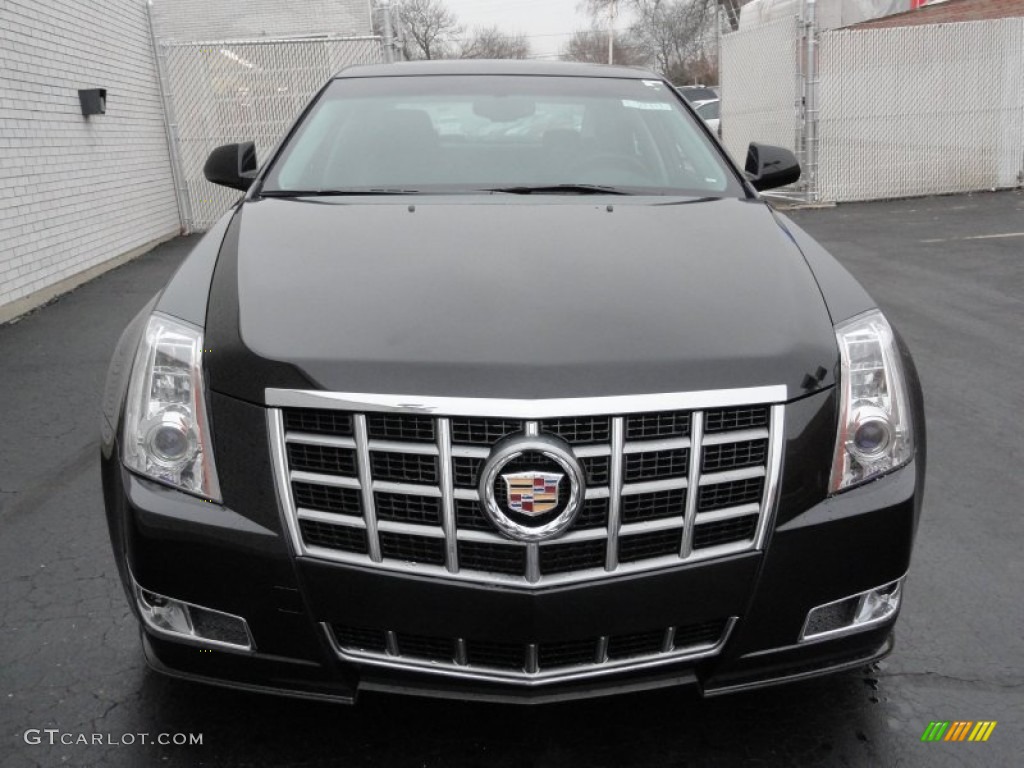 Black Diamond Tricoat 2012 Cadillac CTS 4 3.6 AWD Sedan Exterior Photo #58742477