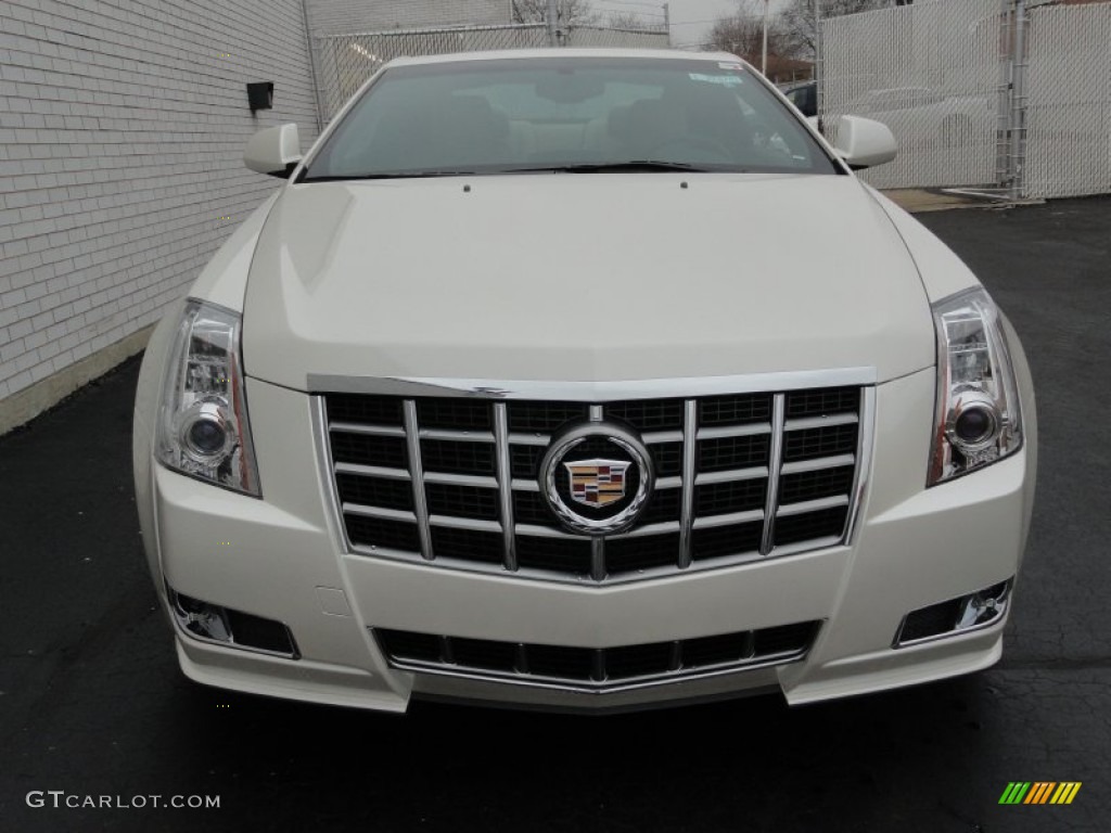 White Diamond Tricoat 2012 Cadillac CTS 4 AWD Coupe Exterior Photo #58742691