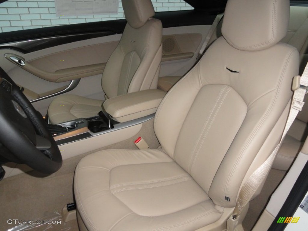 Cashmere/Cocoa Interior 2012 Cadillac CTS 4 AWD Coupe Photo #58742769