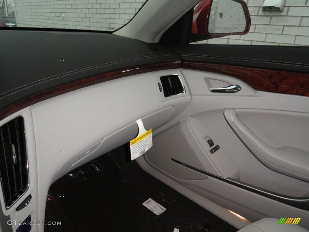 2012 CTS 4 3.0 AWD Sedan - Crystal Red Tintcoat / Light Titanium/Ebony photo #19