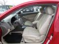 Blond 2010 Nissan Altima 2.5 S Coupe Interior Color