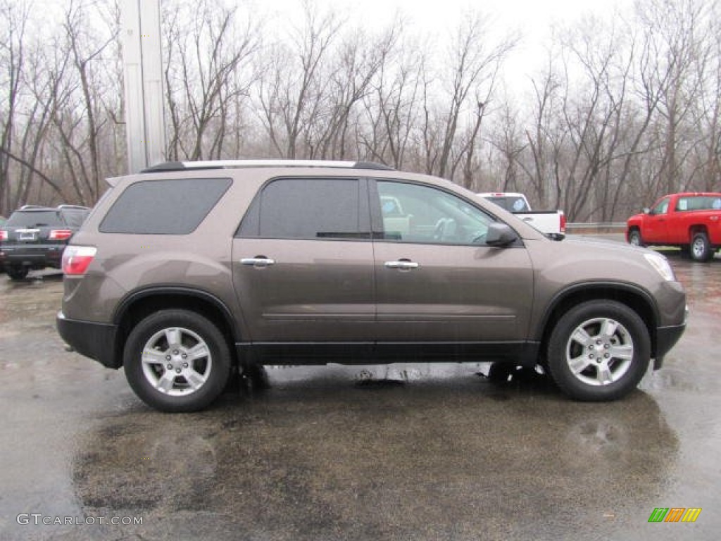 Medium Brown Metallic 2010 GMC Acadia SL AWD Exterior Photo #58743366