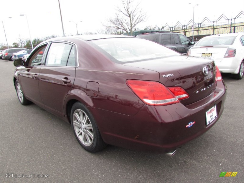 2006 Avalon Limited - Cassis Red Pearl / Ivory photo #5