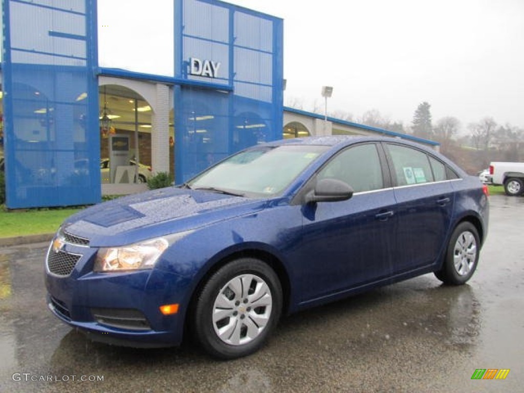 2012 Cruze LS - Blue Topaz Metallic / Jet Black/Medium Titanium photo #1