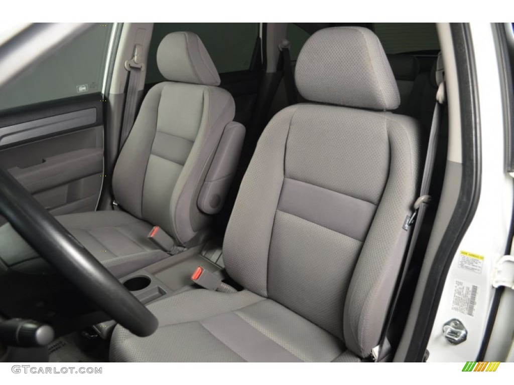2008 CR-V LX 4WD - Taffeta White / Gray photo #13