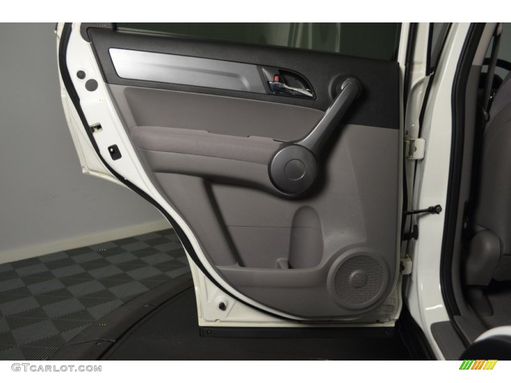 2008 CR-V LX 4WD - Taffeta White / Gray photo #16