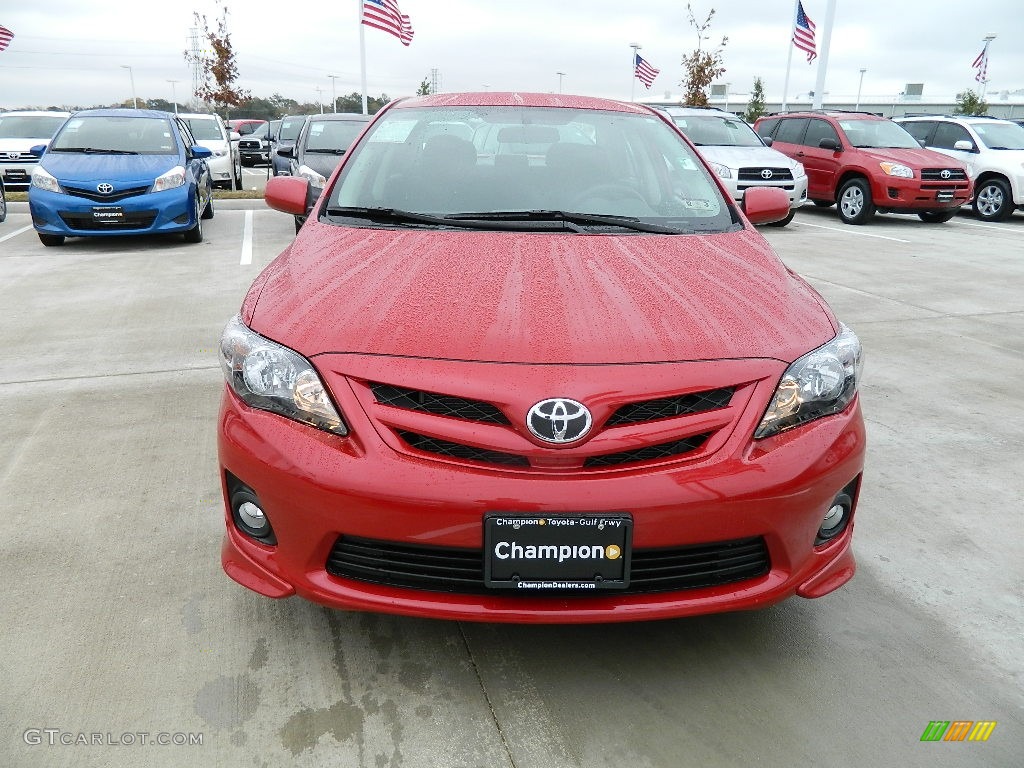 2011 Barcelona Red Metallic Toyota Corolla S 58724687 Photo 2