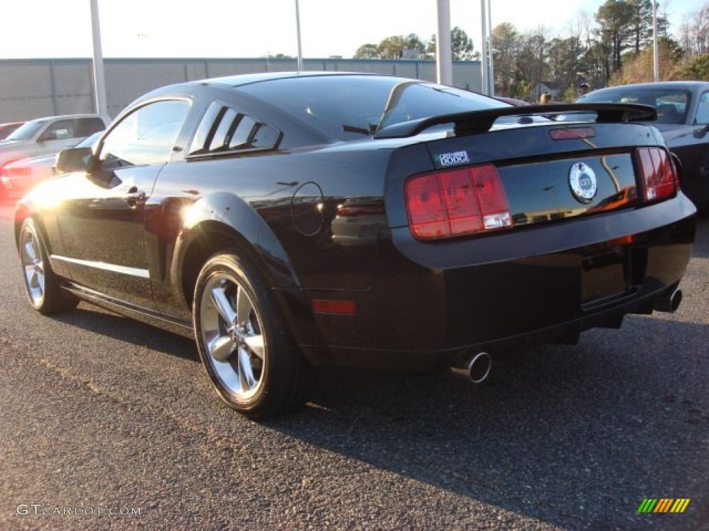 2007 Mustang GT/CS California Special Coupe - Black / Black/Dove Accent photo #3