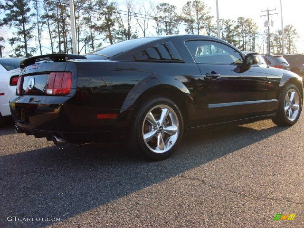 2007 Mustang GT/CS California Special Coupe - Black / Black/Dove Accent photo #4