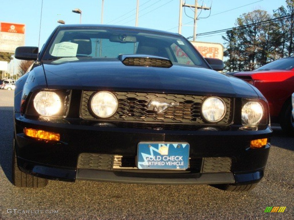 2007 Mustang GT/CS California Special Coupe - Black / Black/Dove Accent photo #6