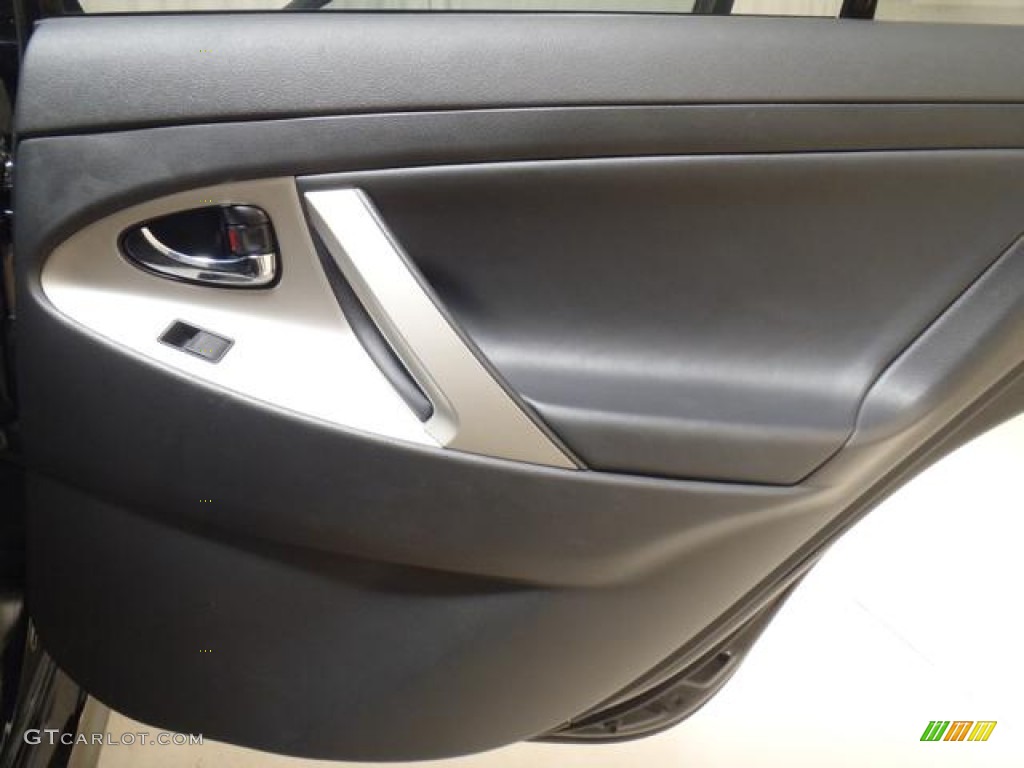 2007 Camry SE V6 - Black / Dark Charcoal photo #14