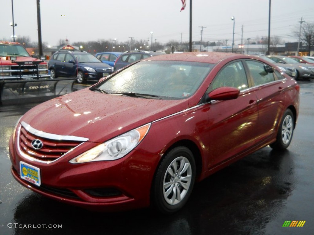 Venetian Red Hyundai Sonata