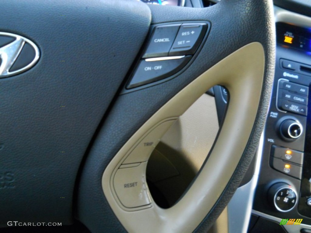 2011 Sonata GLS - Venetian Red / Camel photo #10