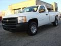 2008 Summit White Chevrolet Silverado 1500 Work Truck Regular Cab  photo #2