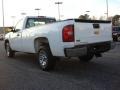 2008 Summit White Chevrolet Silverado 1500 Work Truck Regular Cab  photo #4